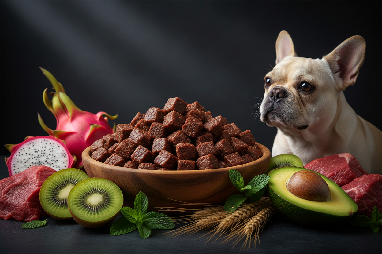 Diced Beef Dog Treats Hero Image