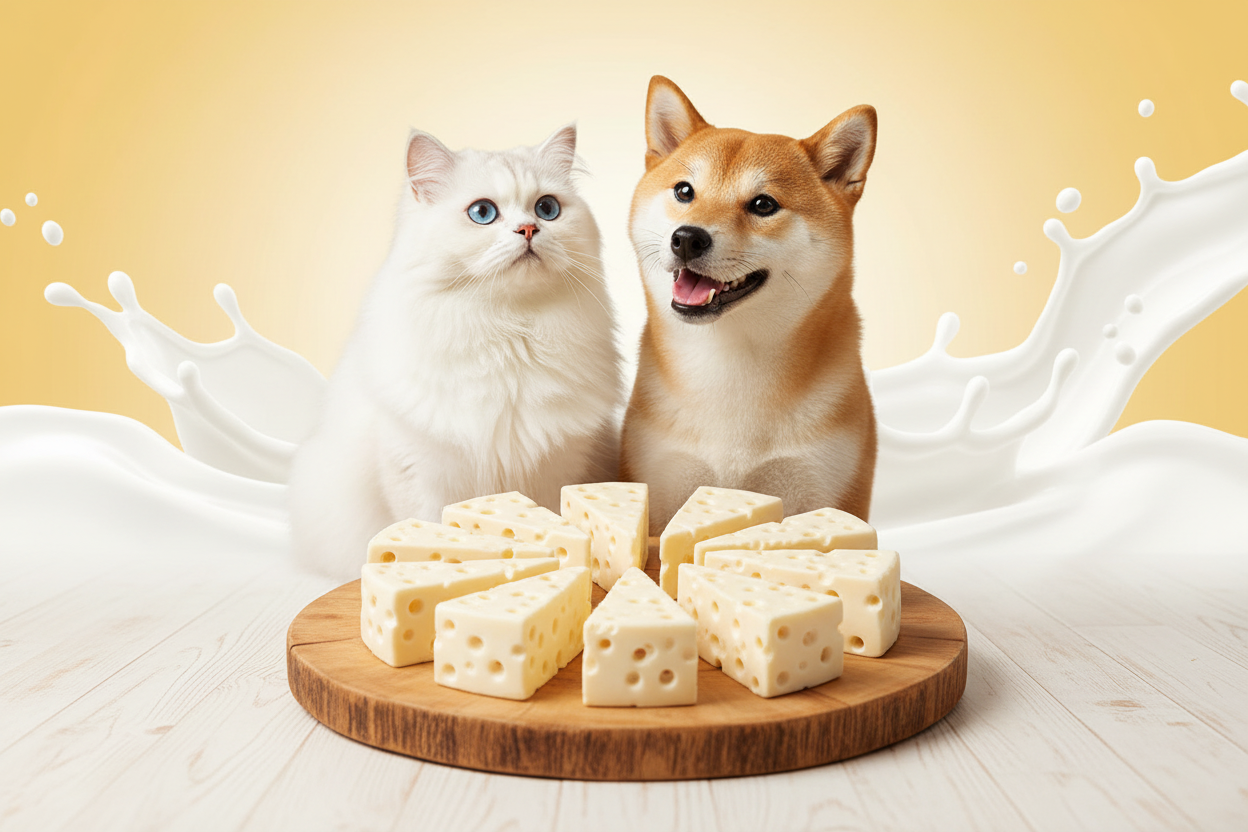Milk Cheese Pet Treats Hero Image